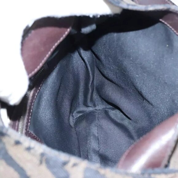 FENDI Hand Bag Canvas Brown Auth - Picture 12 of 16